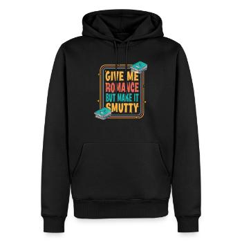 Reading Book Lover Bookworm Smut Reader Bookish - Männer Premium Bio Hoodie - Schwarz - Vorne - Nico (187cm)
