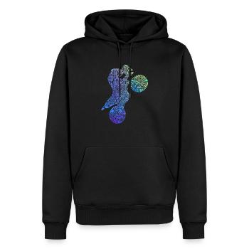 Dirtbike Motocross Form MX Dirt Bike Fahrer Moto - Männer Premium Bio Hoodie - Schwarz - Vorne - Nico (187cm)