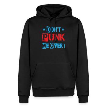 Ne me punk pas! - Gothique - Goth - Concert - Fu - Sweat à capuche Premium bio Homme - noir - Devant - Nico (187cm)