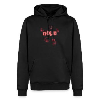 Nope - Just say no! - Men’s Premium Organic Hoodie - black - Front - Nico (187cm)