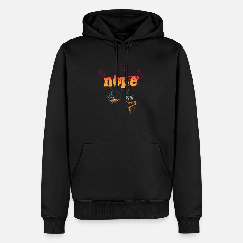 Nope - Dites simplement non! - Sweat à capuche Premium bio Homme - noir