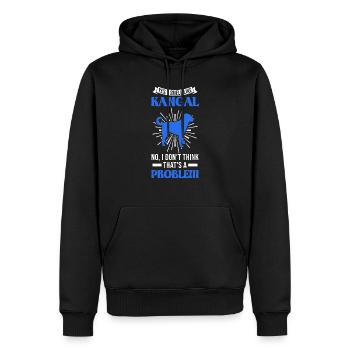 Kangal Geruch Anatolischer Hirtenhund Kangal - Männer Premium Bio Hoodie - Schwarz - Vorne - Nico (187cm)