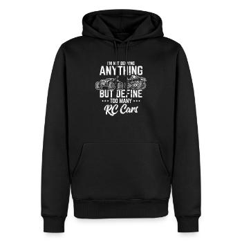 Je ne nie rien RC Cars Télécommande Ra - Sweat à capuche Premium bio Homme - noir - Devant - Nico (187cm)