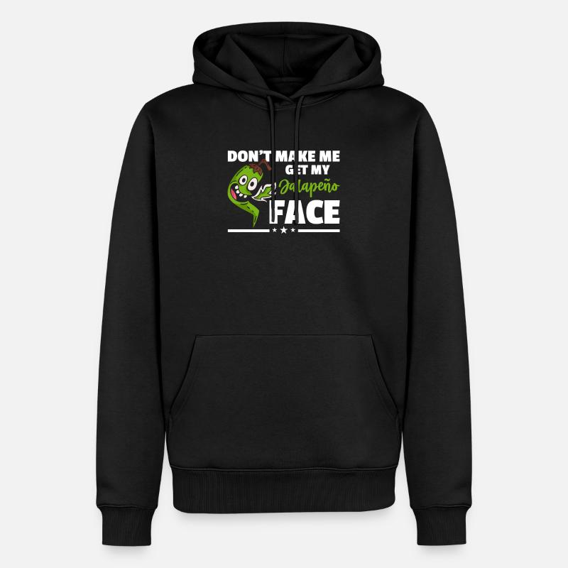 Jalapeno - Sweat à capuche Premium bio Homme - noir