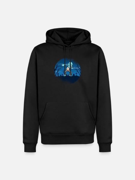 Halloween Dabbing Zombie Gehirn Lustig Zombies Dab - Männer Premium Bio Hoodie - Schwarz