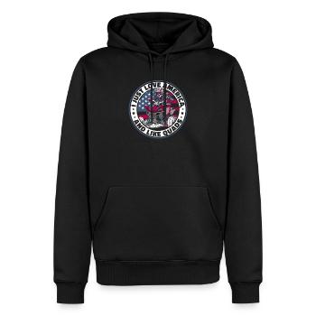 Quad Quads Quatre Roues Motorsport - Sweat à capuche Premium bio Homme - noir - Devant - Nico (187cm)