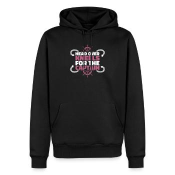 Seglen Segelboot Segler - Männer Premium Bio Hoodie - Schwarz - Vorne - Nico (187cm)