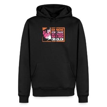 Schmied Schlosser Metallbauer Eisen - Männer Premium Bio Hoodie - Schwarz - Vorne - Nico (187cm)
