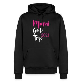 Miami Girls Trip 2021 - Men’s Premium Organic Hoodie - black - Front - Nico (187cm)