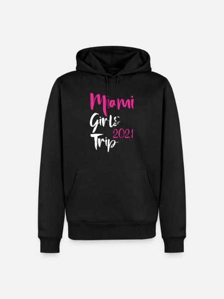 Miami Girls Trip 2021 - Men’s Premium Organic Hoodie - black