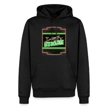 cute dinosaur costume t swimmer tshirts - Männer Premium Bio Hoodie - Schwarz - Vorne - Nico (187cm)