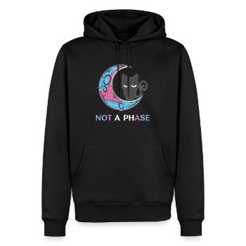 LGBTQ Nonbinary Coloré Rainbow Flag LGBTQ + Pride - Sweat à capuche Premium bio Homme - noir - Devant - Nico (187cm)