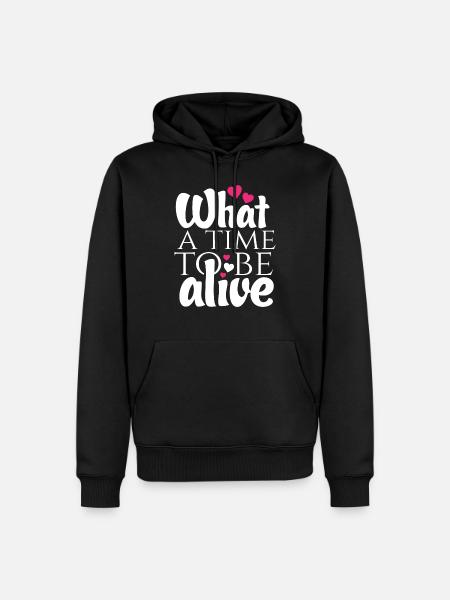 t shirt 02 - Men’s Premium Organic Hoodie - black
