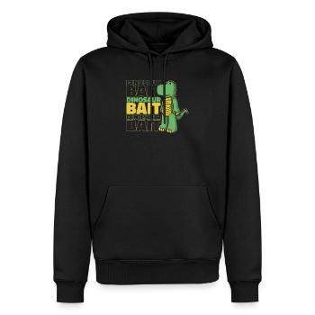 Dinosaurier Lustig - Männer Premium Bio Hoodie - Schwarz - Vorne - Nico (187cm)