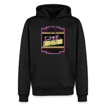 anonymous expect us hacker hacking engineer - Männer Premium Bio Hoodie - Schwarz - Vorne - Nico (187cm)