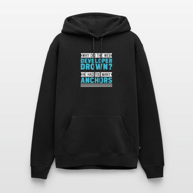 Web Developer Webdeveloper Web Developer Men’s Premium Organic Hoodie