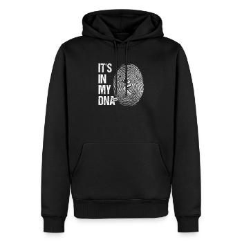 Sports d’hiver amusants Ski alpin - Sweat à capuche Premium bio Homme - noir - Devant - Nico (187cm)