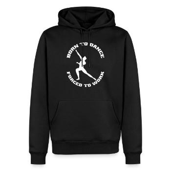 Ballet Dancer Ballerina Dance Class Gift Dance - Sweat à capuche Premium bio Homme - noir - Devant - Nico (187cm)