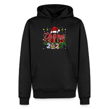Christmas 2022 - Cute Funny Christmas Pajama Famil - Men’s Premium Organic Hoodie - black - Front - Nico (187cm)
