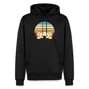 Koalas sind beeindruckend - Männer Premium Bio Hoodie - Schwarz - Vorne - Nico (187cm)