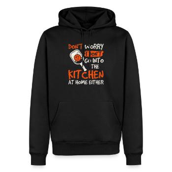 Funny Pickleball Humor Pickleball Kitchen Pickleba - Männer Premium Bio Hoodie - Schwarz - Vorne - Nico (187cm)