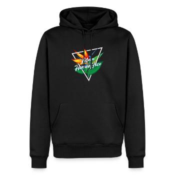 Mein Homeoffice Strelizie Büro Zimmerpflanze - Männer Premium Bio Hoodie - Schwarz - Vorne - Nico (187cm)