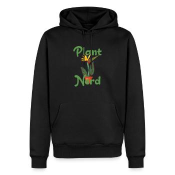 Plante Nerd Plante d’intérieur Plant Lover Strelizie - Sweat à capuche Premium bio Homme - noir - Devant - Nico (187cm)