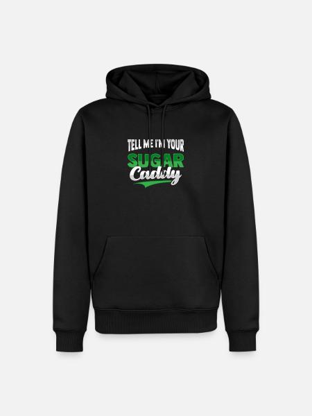 Golf Caddy - Men’s Premium Organic Hoodie - black