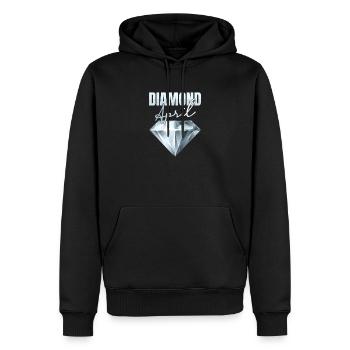 Prospectors Digging Treasure - Men’s Premium Organic Hoodie - black - Front - Nico (187cm)