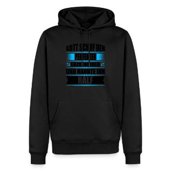 Erzgebirge Mann Namen Sachsen Ralf - Männer Premium Bio Hoodie - Schwarz - Vorne - Nico (187cm)