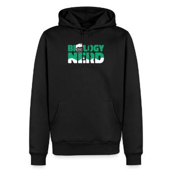 Biology Biologist Children Biology - Men’s Premium Organic Hoodie - black - Front - Nico (187cm)