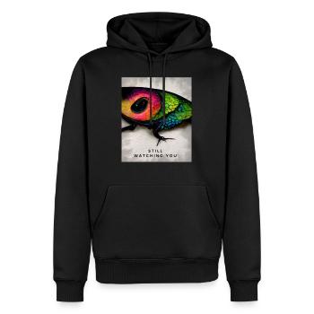 Un thème intéressant comme dans les films pour les amoureux de la peur - Sweat à capuche Premium bio Homme - noir - Devant - Nico (187cm)