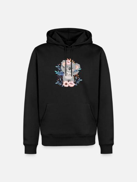 PANEDA baked t-shirts ⭐⭐⭐⭐⭐ - Men’s Premium Organic Hoodie - black