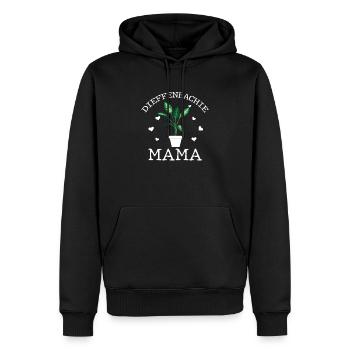 Dieffenbachia Mama Plant Mama Plante d’intérieur - Sweat à capuche Premium bio Homme - noir - Devant - Nico (187cm)