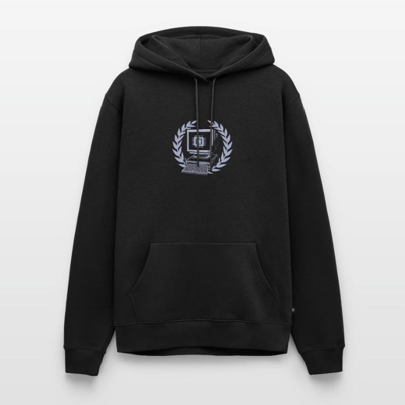 Developer Coder Programmer Computer Sweat à capuche Premium bio Homme