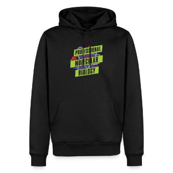Biologie Biologe Molekularbiologe - Männer Premium Bio Hoodie - Schwarz - Vorne - Nico (187cm)