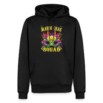 Awesome Mardi Gras Design - Mardi Gras - Männer Premium Bio Hoodie - Schwarz - Vorne - Nico (187cm)