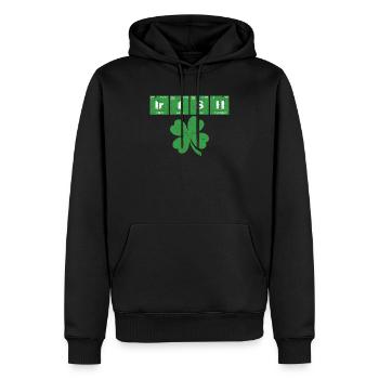 Lustige St. Patricks Day Wissenschaft Lehrer Irish - Männer Premium Bio Hoodie - Schwarz - Vorne - Nico (187cm)