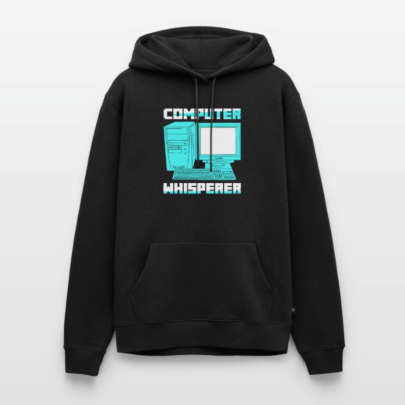 Computer Whisperer Software Coding Männer Premium Bio Hoodie