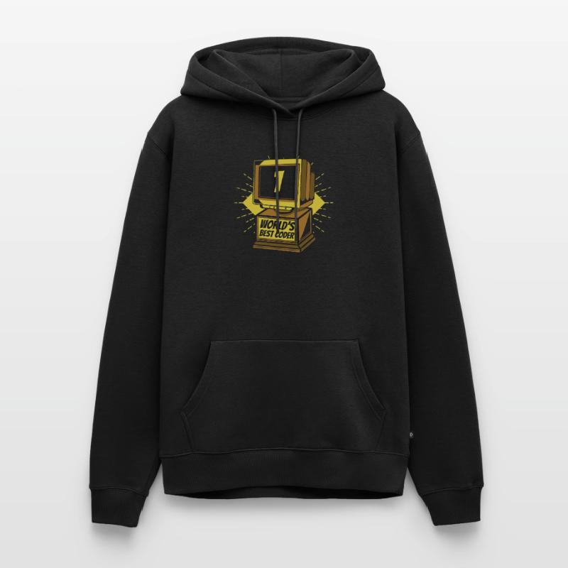 Entwickler Coder Programmierer Worlds Best Coder Männer Premium Bio Hoodie