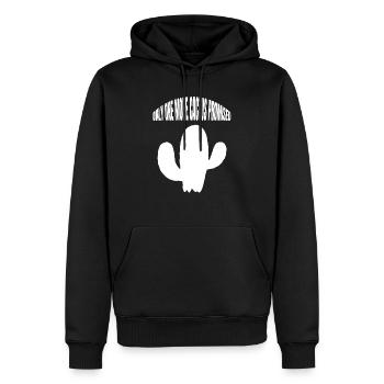 Cactus Cactus Lovers Cacti Cactus Growers - Sweat à capuche Premium bio Homme - noir - Devant - Nico (187cm)