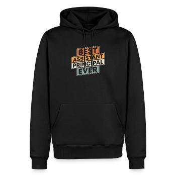 Lehrerin Stellvertretende Schulleiterin - Männer Premium Bio Hoodie - Schwarz - Vorne - Nico (187cm)
