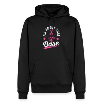Frauen Squad Funny Cheerleading All About That - Männer Premium Bio Hoodie - Schwarz - Vorne - Nico (187cm)