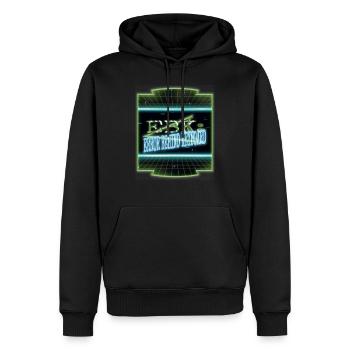 Equestrian Hack Out Internet Hacking Computer - Men’s Premium Organic Hoodie - black - Front - Nico (187cm)