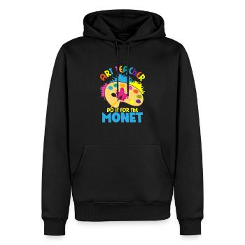 Art Teacher Do It For The Monet Education Artist - Männer Premium Bio Hoodie - Schwarz - Vorne - Nico (187cm)