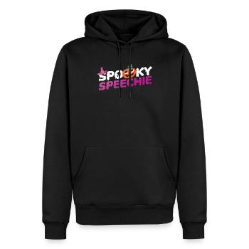 Speech Therapist Therapy Assistant - Men’s Premium Organic Hoodie - black - Front - Nico (187cm)
