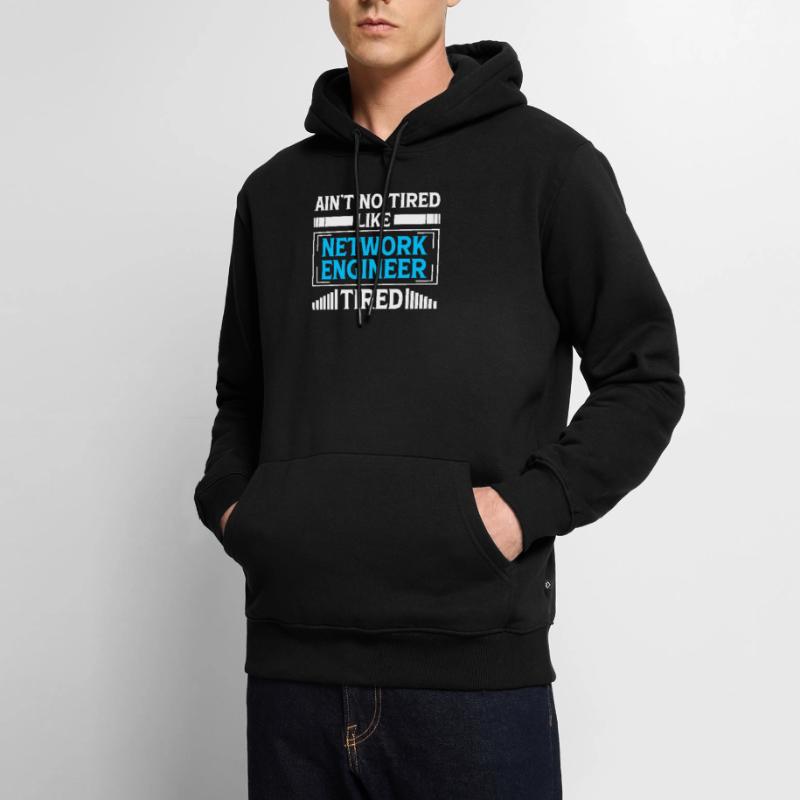 Computer Network Technology Network Engineer Men’s Premium Organic Hoodie