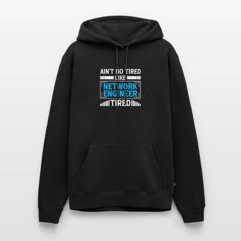 Computer Network Technology Network Engineer Men’s Premium Organic Hoodie