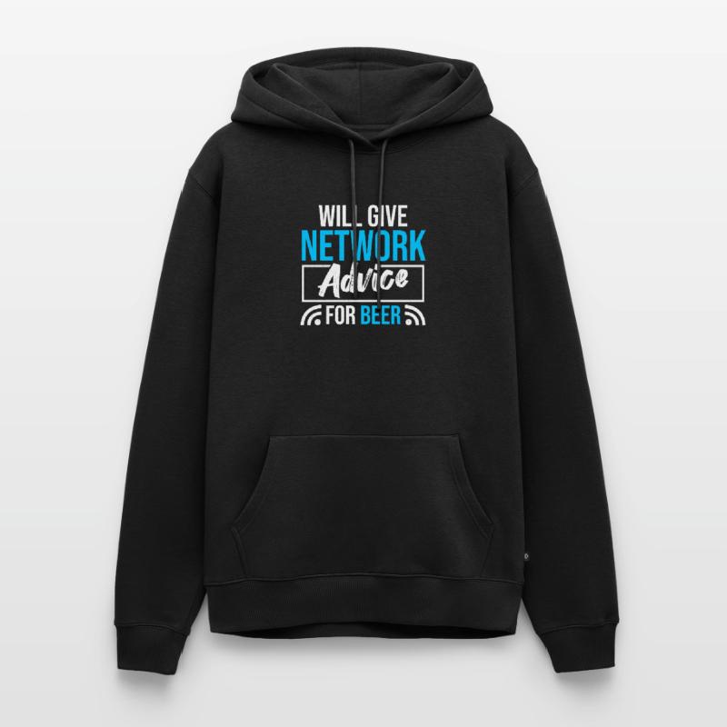 Computer Network Technology Network Engineer Men’s Premium Organic Hoodie