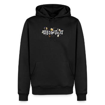 Beer Skeleton Bones Beer Drinker Halloween - Men’s Premium Organic Hoodie - black - Front - Nico (187cm)